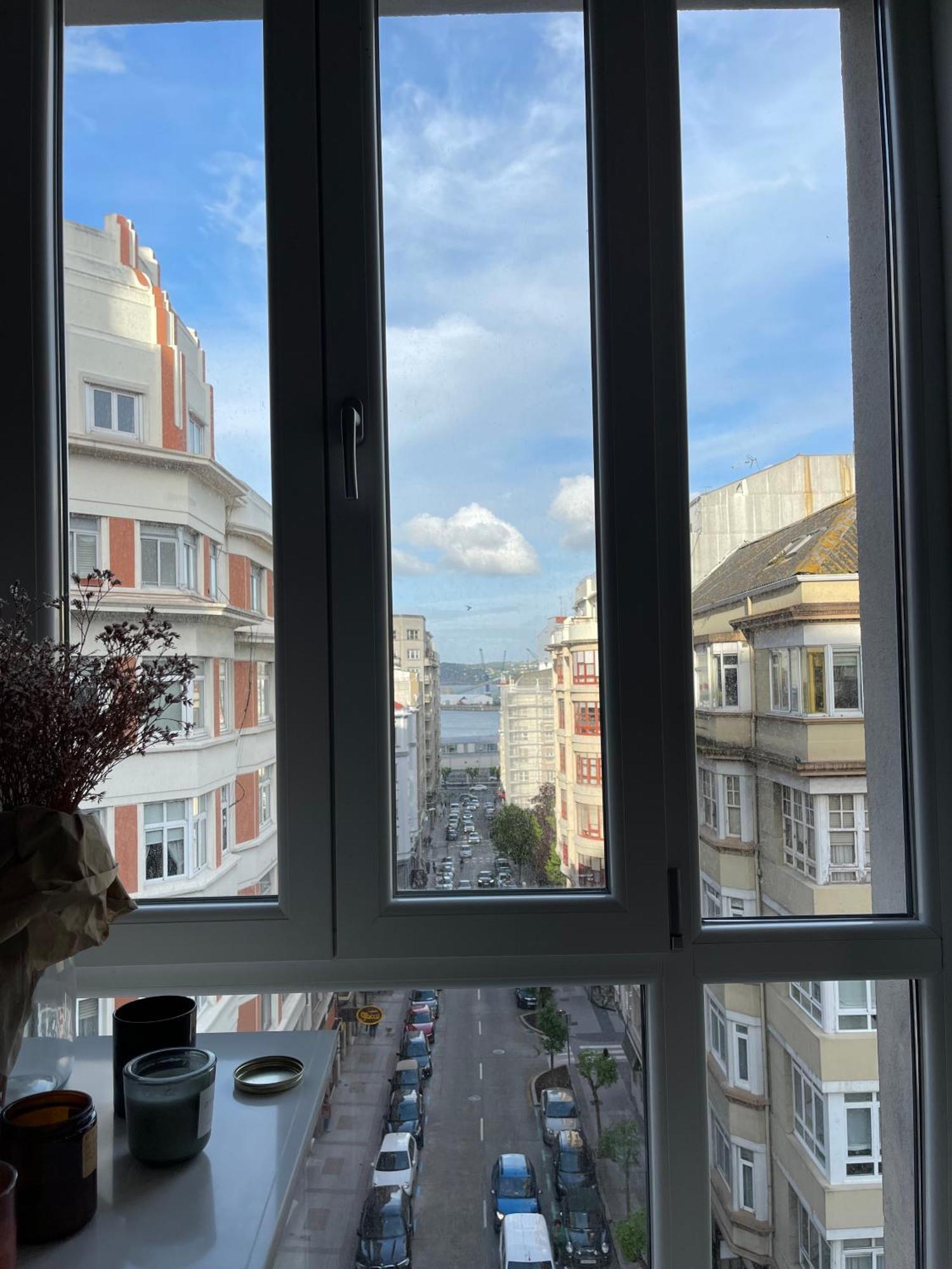 Espectacular Apartamento En El Centro De La Ciudad A Coruna Exterior photo